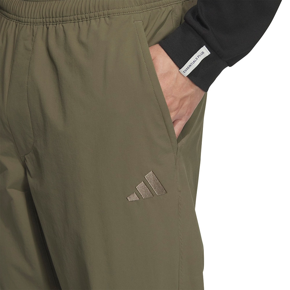 アディダス（adidas）（メンズ）エッセンシャルズプラス ストレッチ ウーブン アンクル丈 ジョガーパンツ V7993-KA1294