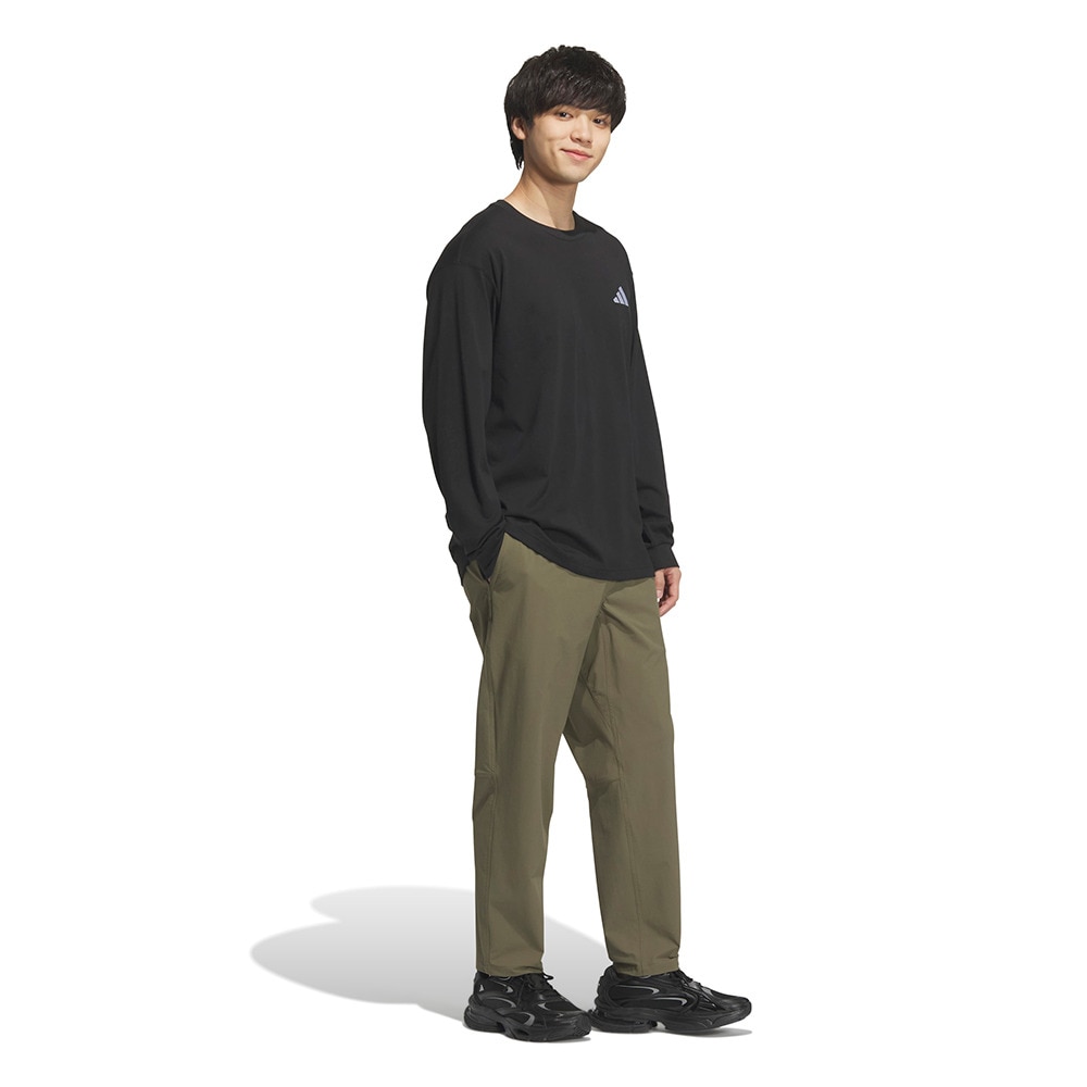 アディダス（adidas）（メンズ）エッセンシャルズプラス ストレッチ ウーブン アンクル丈 ジョガーパンツ V7993-KA1294