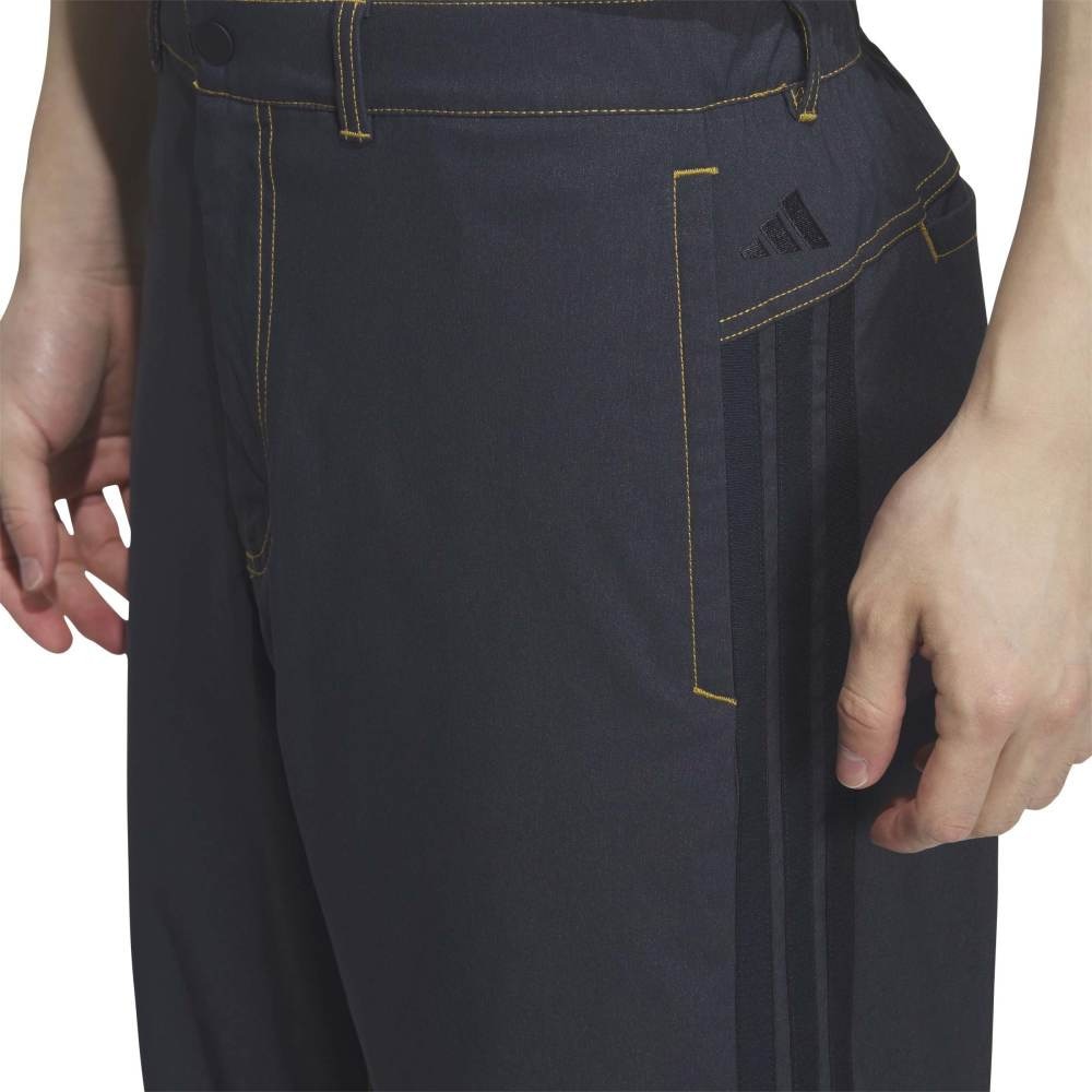 アディダス（adidas）（メンズ）ライト ストレッチ デニム レギュラーフィット テーパードレッグ パンツ VX987-KU6391