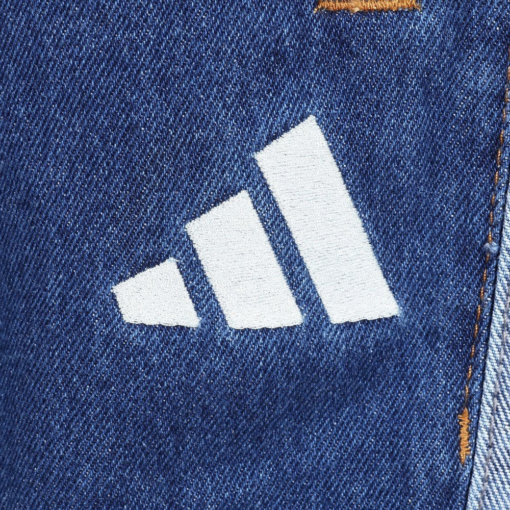 アディダス（adidas）（メンズ）スタジアム オーバーサイズフィット デニム フルレングス オープンヘム トラックパンツ M1919-KV5883