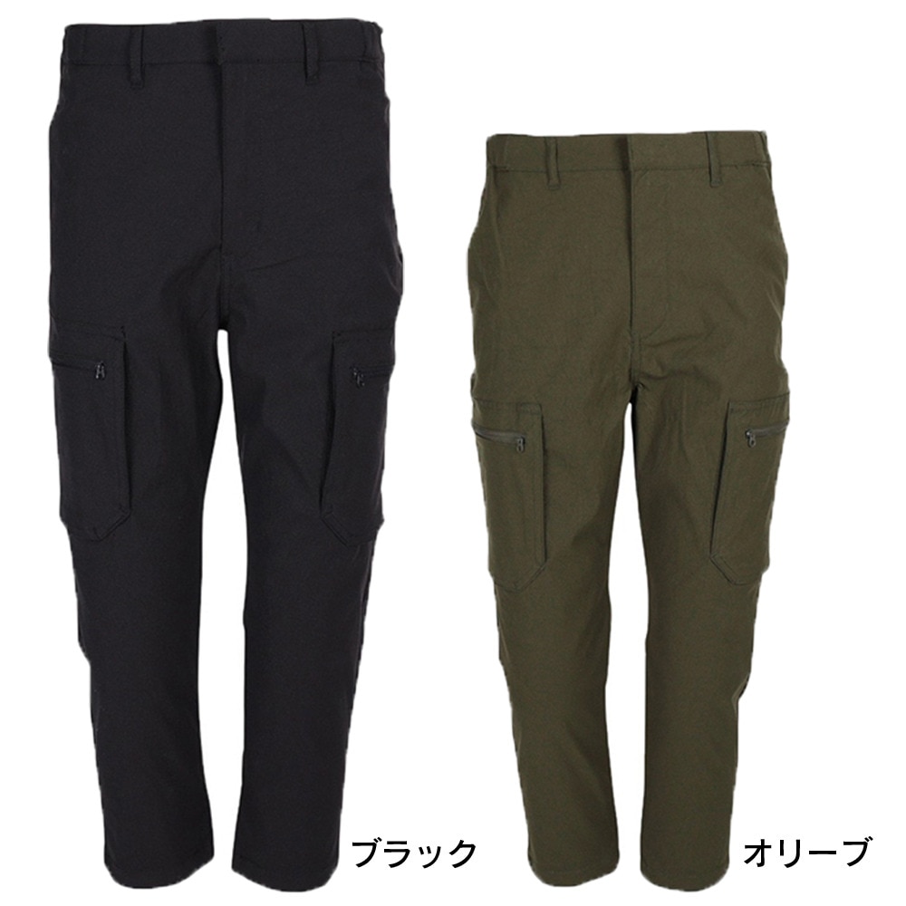 デュアリグ（DUARIG）（メンズ）パンツ メンズ 4way サルエルカーゴ テーパード 3S0001-TRPT-866JD BLK