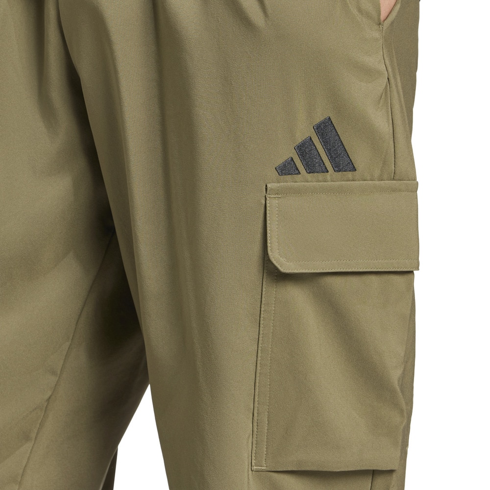 アディダス（adidas）（メンズ）エッセンシャルズ スモールロゴ カーゴパンツ KRG21-JD1824