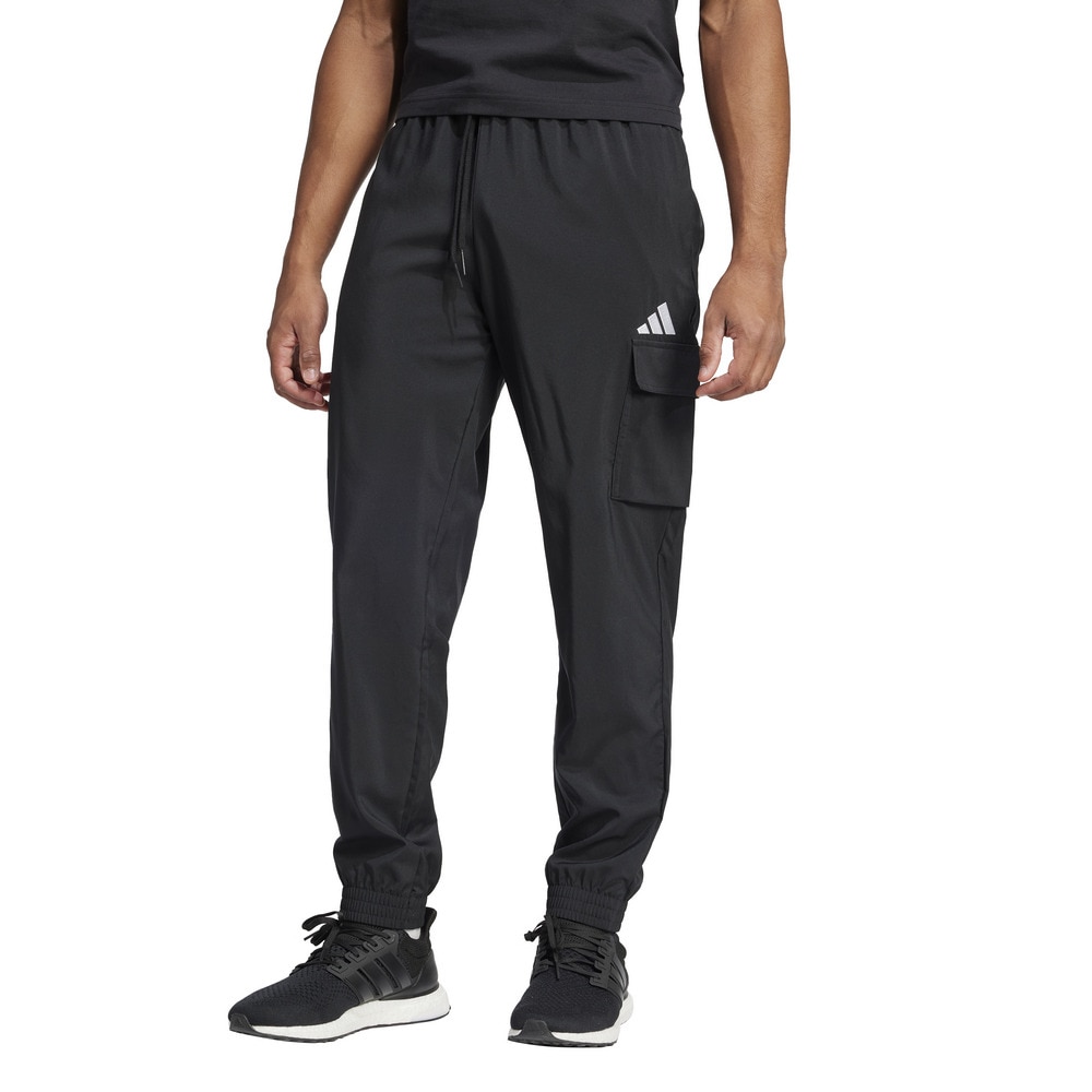 アディダス（adidas）（メンズ）エッセンシャルズ スモールロゴ カーゴパンツ KRG21-JF3538