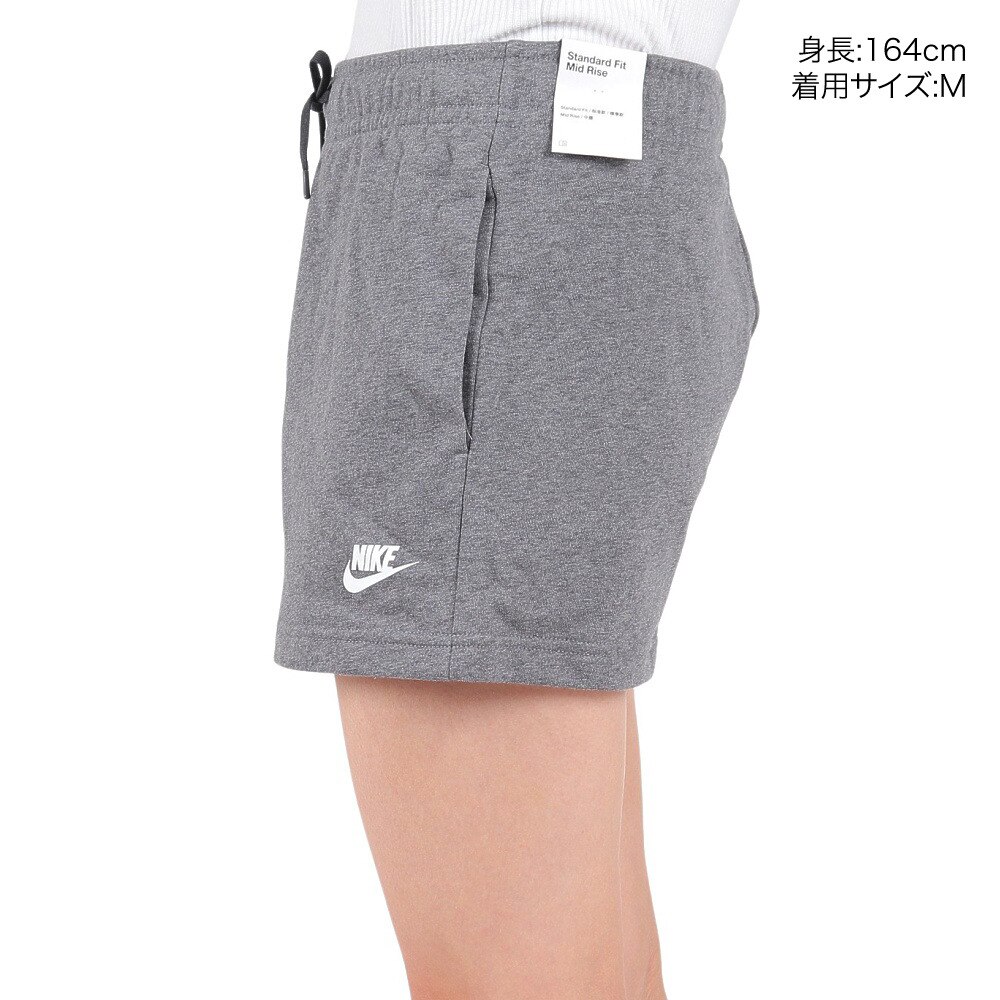 ナイキ（NIKE）（レディース）スポーツウェア クラブ フリース ショートパンツ CJ3925-071