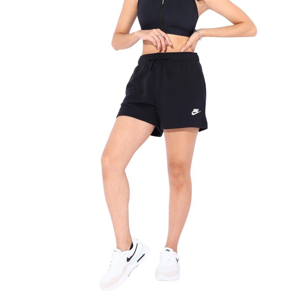 ナイキ（NIKE）（レディース）NSW クラブ フリース MR ショートパンツ DQ5803-010