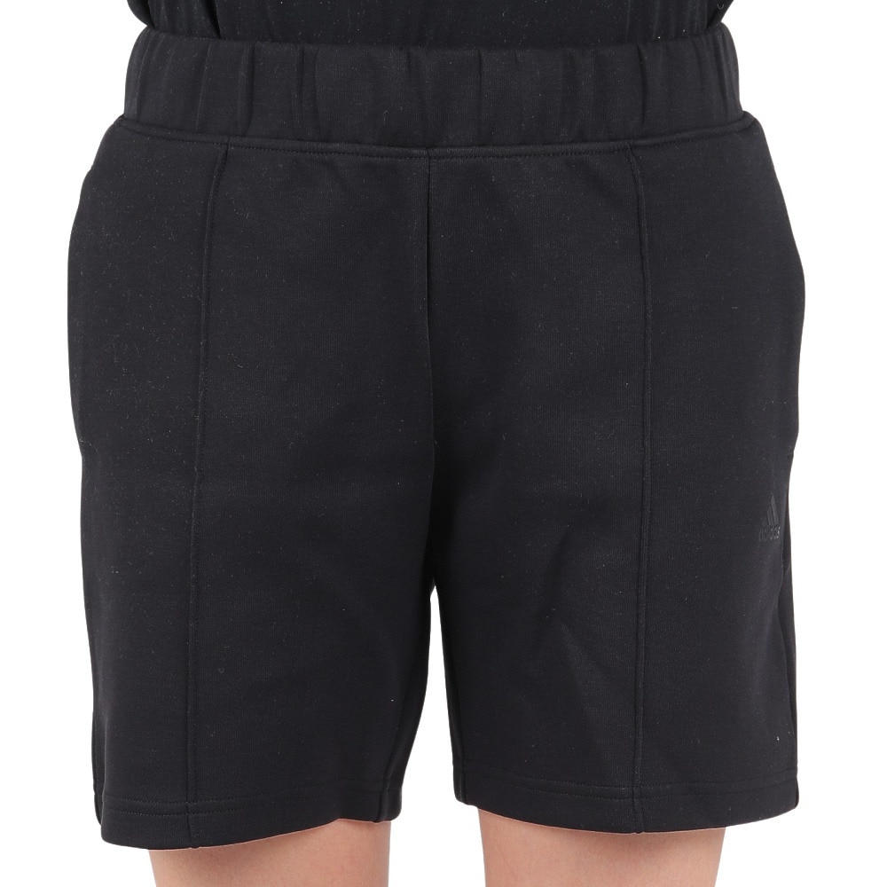 アディダス（adidas）（レディース）シーズナル スポーツウェア ルーズフィット ニット ピンタックショーツ DRK65-HY4616