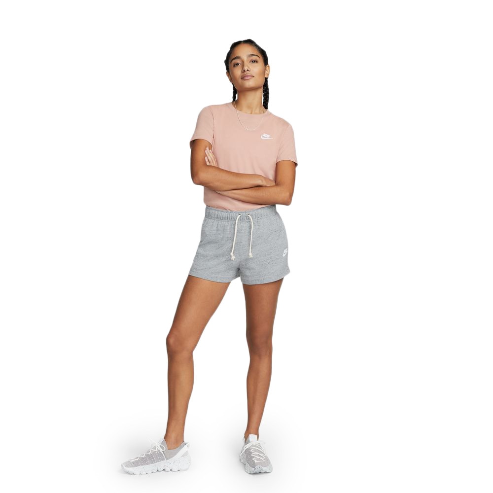 ナイキ（NIKE）（レディース）パンツ ショートパンツ グレー NSW ジム ビンテージ PE ショート DM6393-063