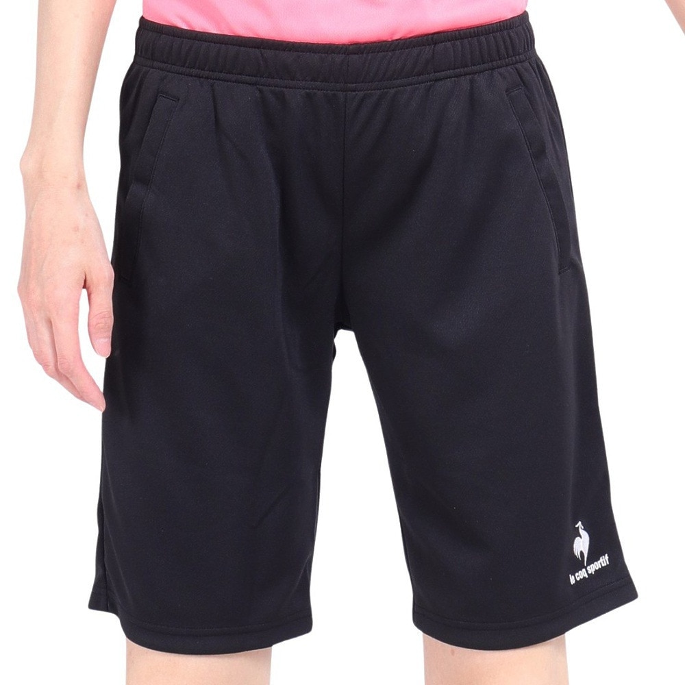 ルコックスポルティフ（lecoqsportif）（レディース）エコペットハーフパンツ QMWTJD20Z BLK
