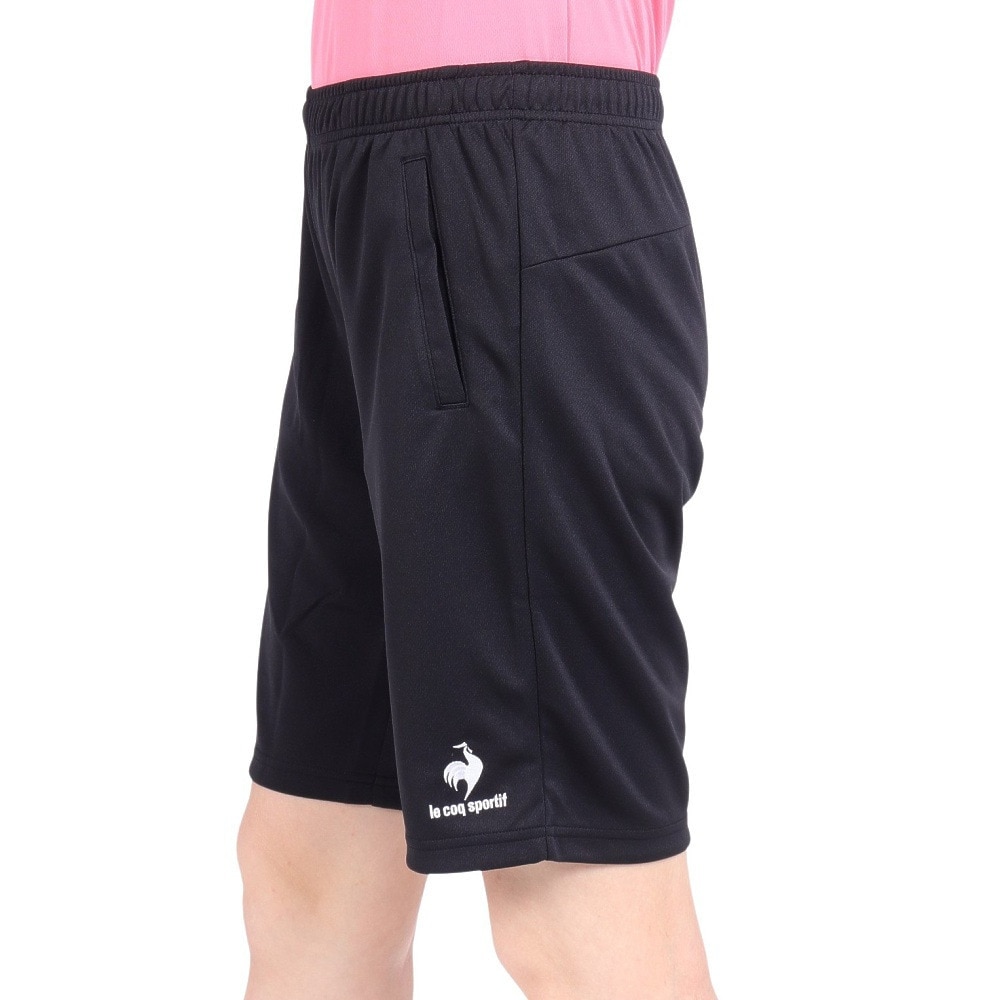 ルコックスポルティフ（lecoqsportif）（レディース）エコペットハーフパンツ QMWTJD20Z BLK