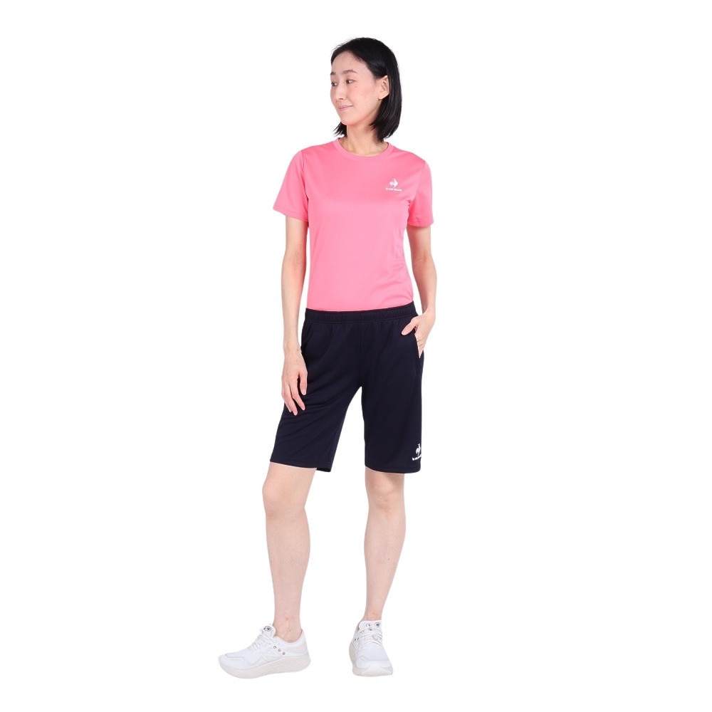 ルコックスポルティフ（lecoqsportif）（レディース）エコペットハーフパンツ QMWTJD20Z NVY