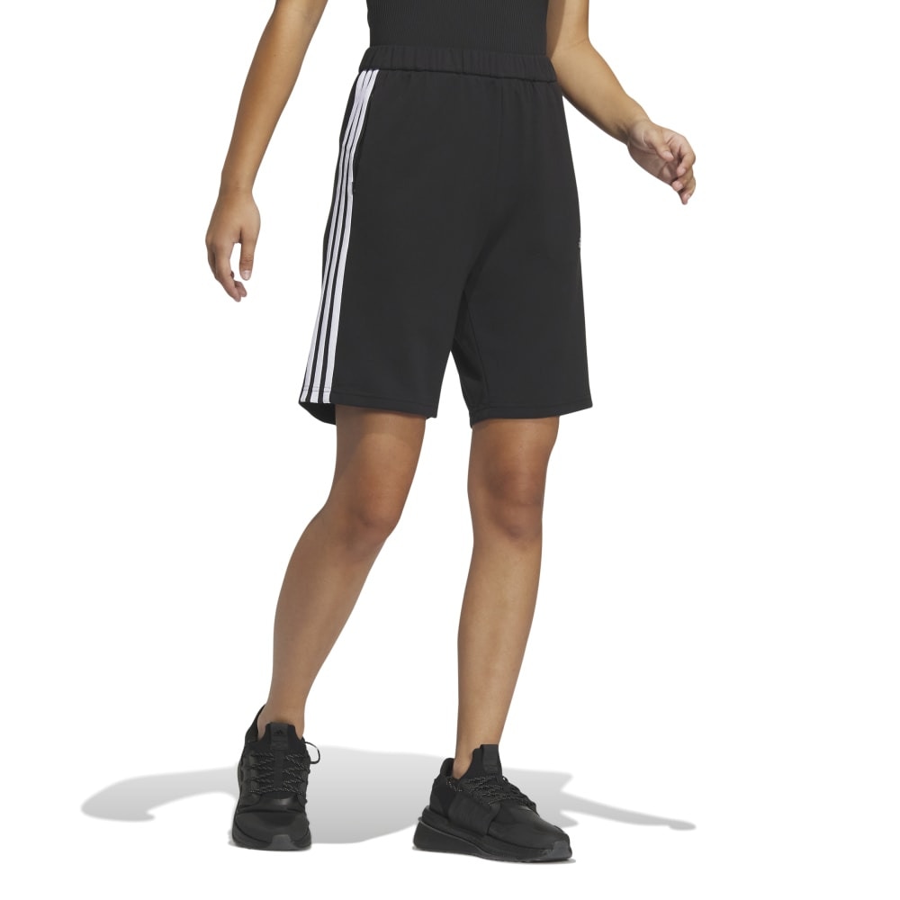 アディダス（adidas）（レディース）ハーフパンツ スリーストライプス ウォームアップ ショーツ JUH58-IX4953