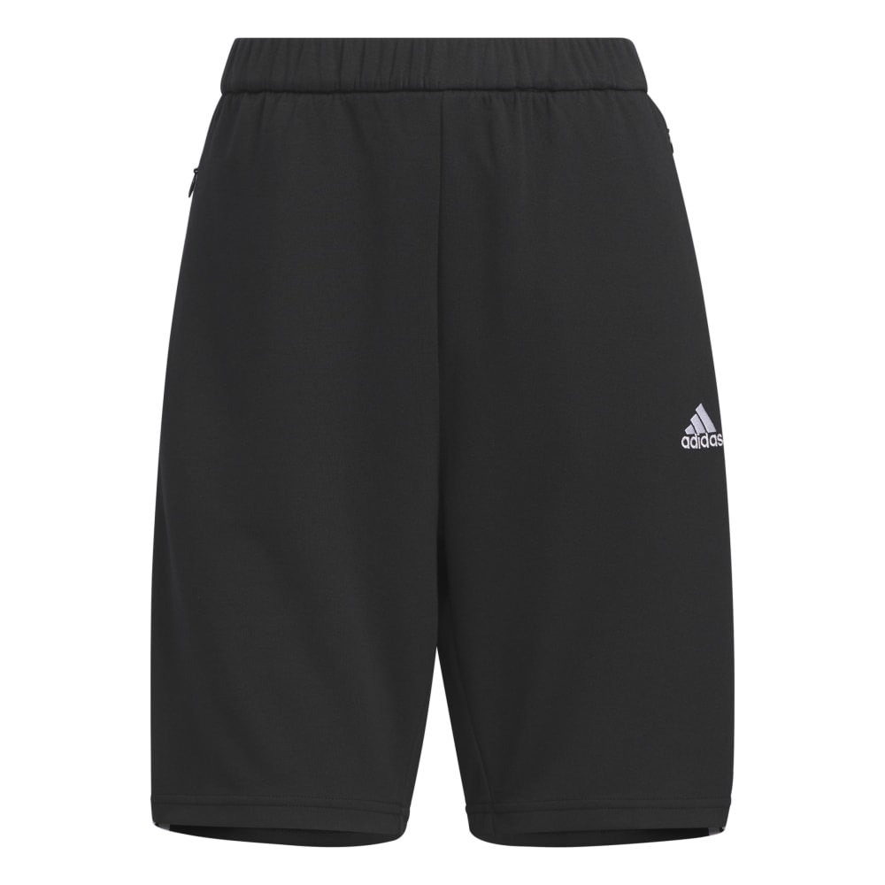 アディダス（adidas）（レディース）ハーフパンツ スリーストライプス ウォームアップ ショーツ JUH58-IX4953