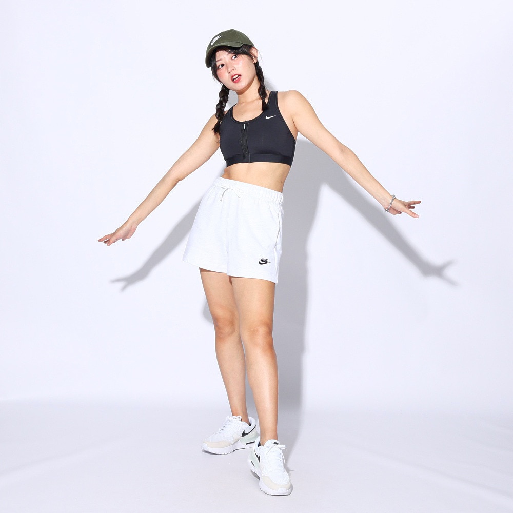 ナイキ（NIKE）（レディース）スポーツウェア クラブ フリース ミッドライズ ショートパンツ DQ5803-051