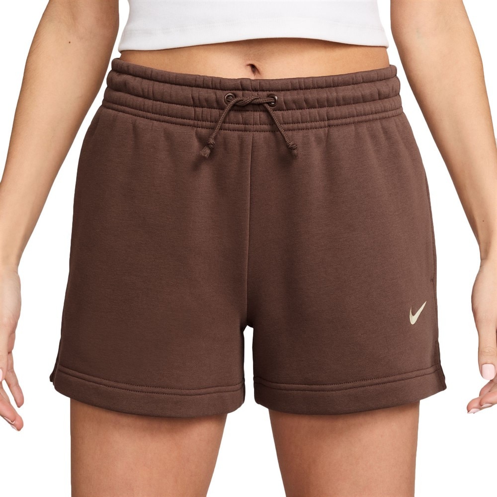 ナイキ（NIKE）（レディース）NSW フェニックス フリース MR ワイドショートパンツ IH2109-265