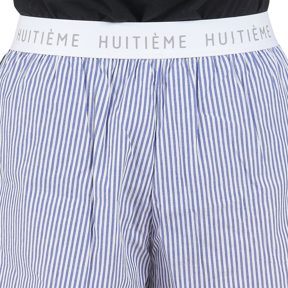 ウィッテム（HUITIEME）（レディース）ショートパンツ レディース ストライプ 192-76441-098