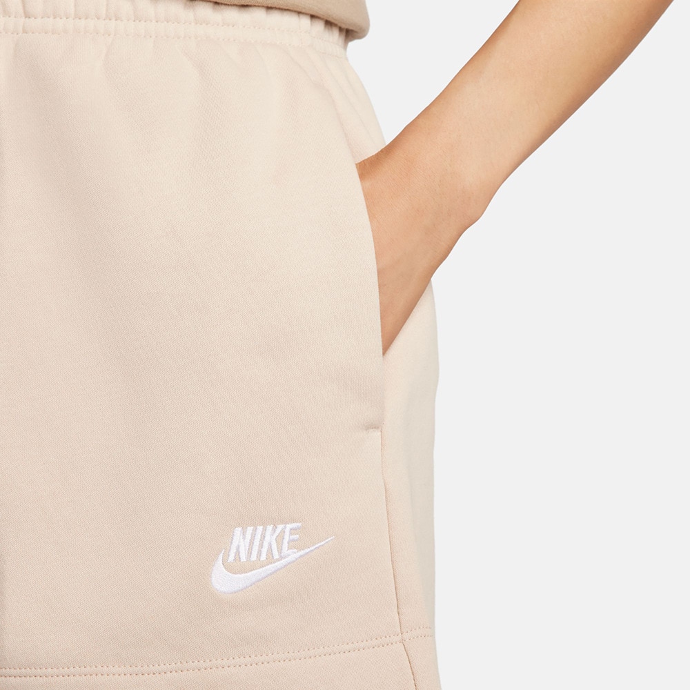 ナイキ（NIKE）（レディース）パンツ ショートパンツ 保温性 ホワイト 白 クラブ フリース MR ミッドライズ ショートパンツ DQ5803-126