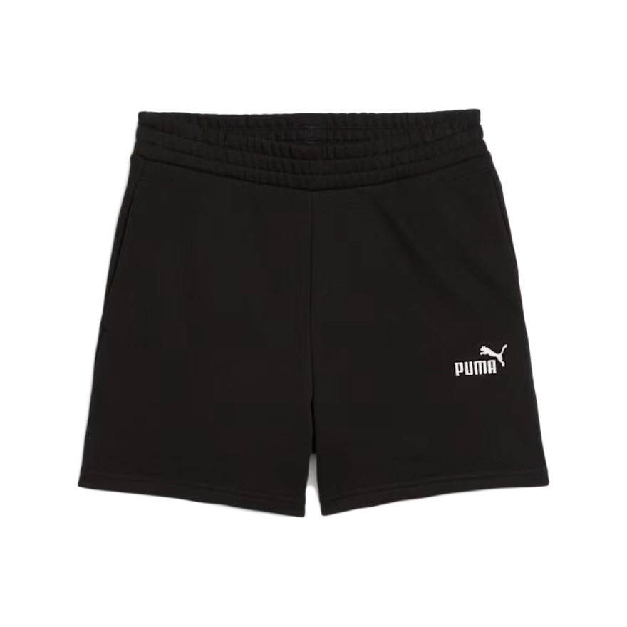 プーマ（PUMA）（レディース）ESS NO.1 ロゴ ハイウェスト 5 ショートパンツ 687538 01 BLK
