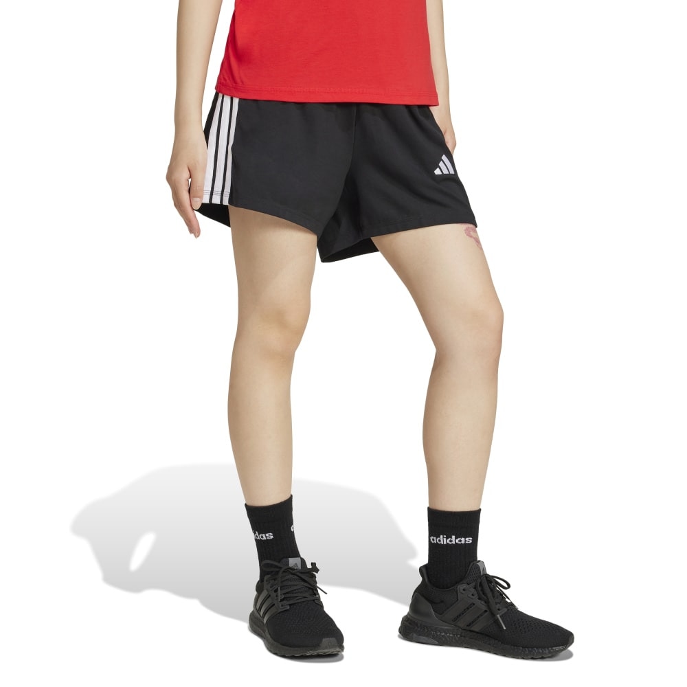 アディダス（adidas）（レディース）エッセンシャルズ スリーストライプス コットンショーツ KVC54-JD0908