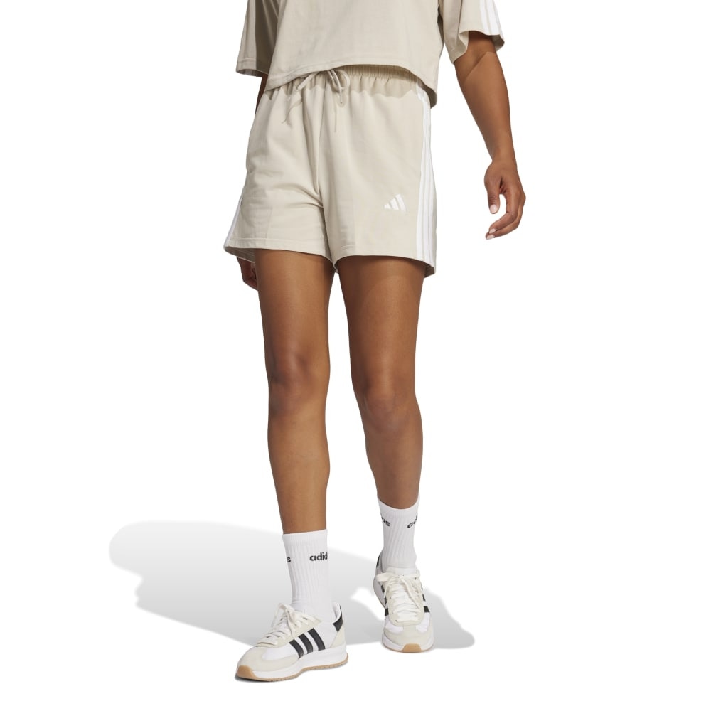アディダス（adidas）（レディース）エッセンシャルズ スリーストライプス コットンショーツ KVC54-JE1195