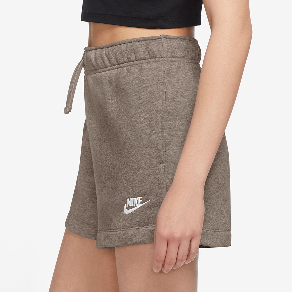 ナイキ（NIKE）（レディース）スポーツウェア クラブ フリース ミッドライズ ショートパンツ DQ5803-214