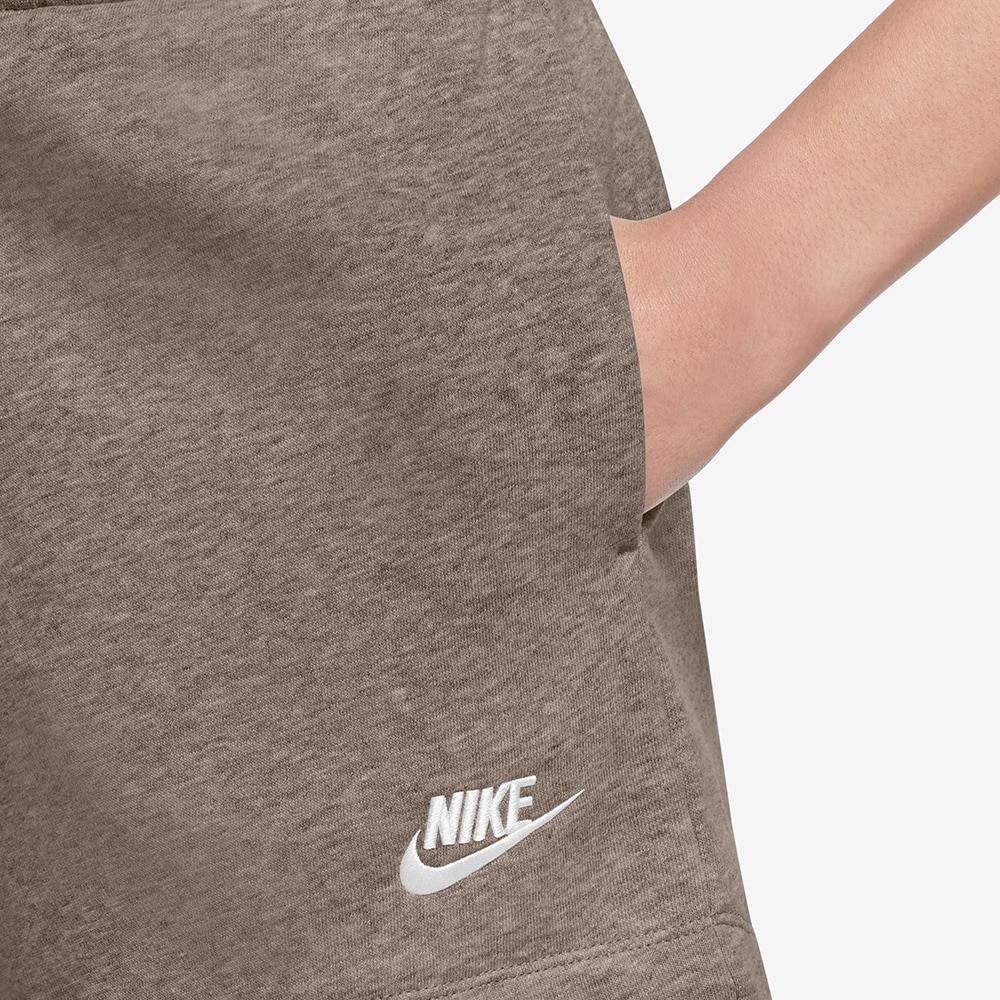 ナイキ（NIKE）（レディース）スポーツウェア クラブ フリース ミッドライズ ショートパンツ DQ5803-214