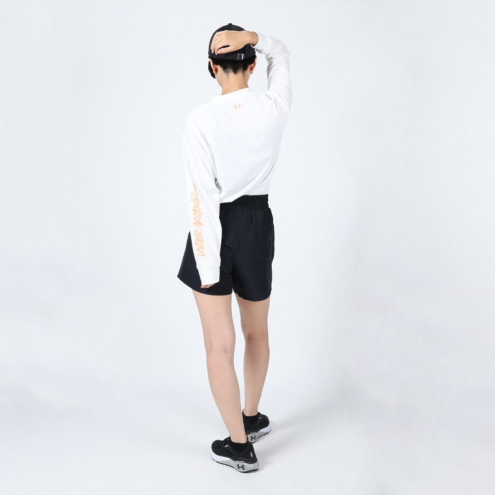 アンダーアーマー（UNDER ARMOUR）（レディース）パンツ レディース フレックスウーブン 5インチ ショーツ 1376933 001