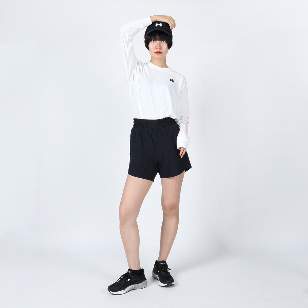 アンダーアーマー（UNDER ARMOUR）（レディース）パンツ レディース フレックスウーブン 5インチ ショーツ 1376933 001