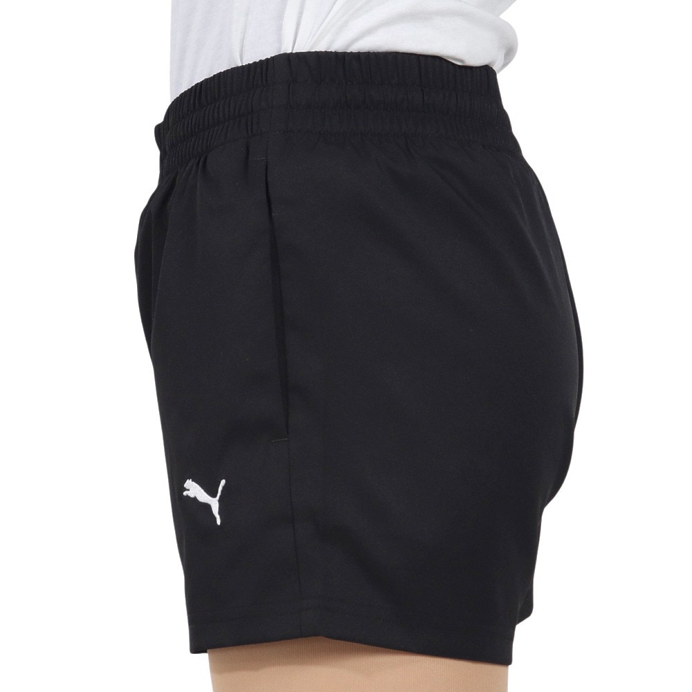 プーマ（PUMA）（レディース）ESS ロゴ WV 4 ショーツ 687543 01 BLK