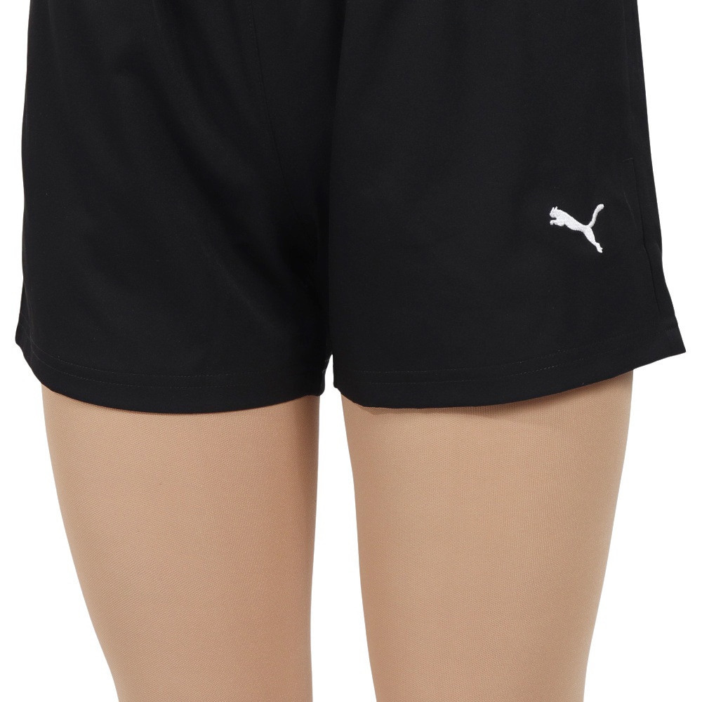 プーマ（PUMA）（レディース）ESS ロゴ WV 4 ショーツ 687543 01 BLK