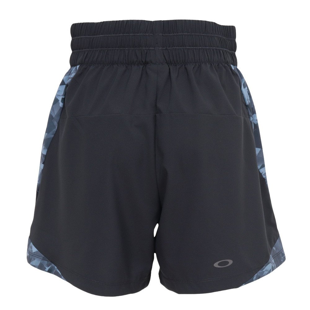 ♠ああ【オークリー】✨新品未使用　スノボードパンツ　ネイビーカモフラージュ オークリー（OAKLEY）（レディース）RAD ST WOVEN ショーツ FOA500959