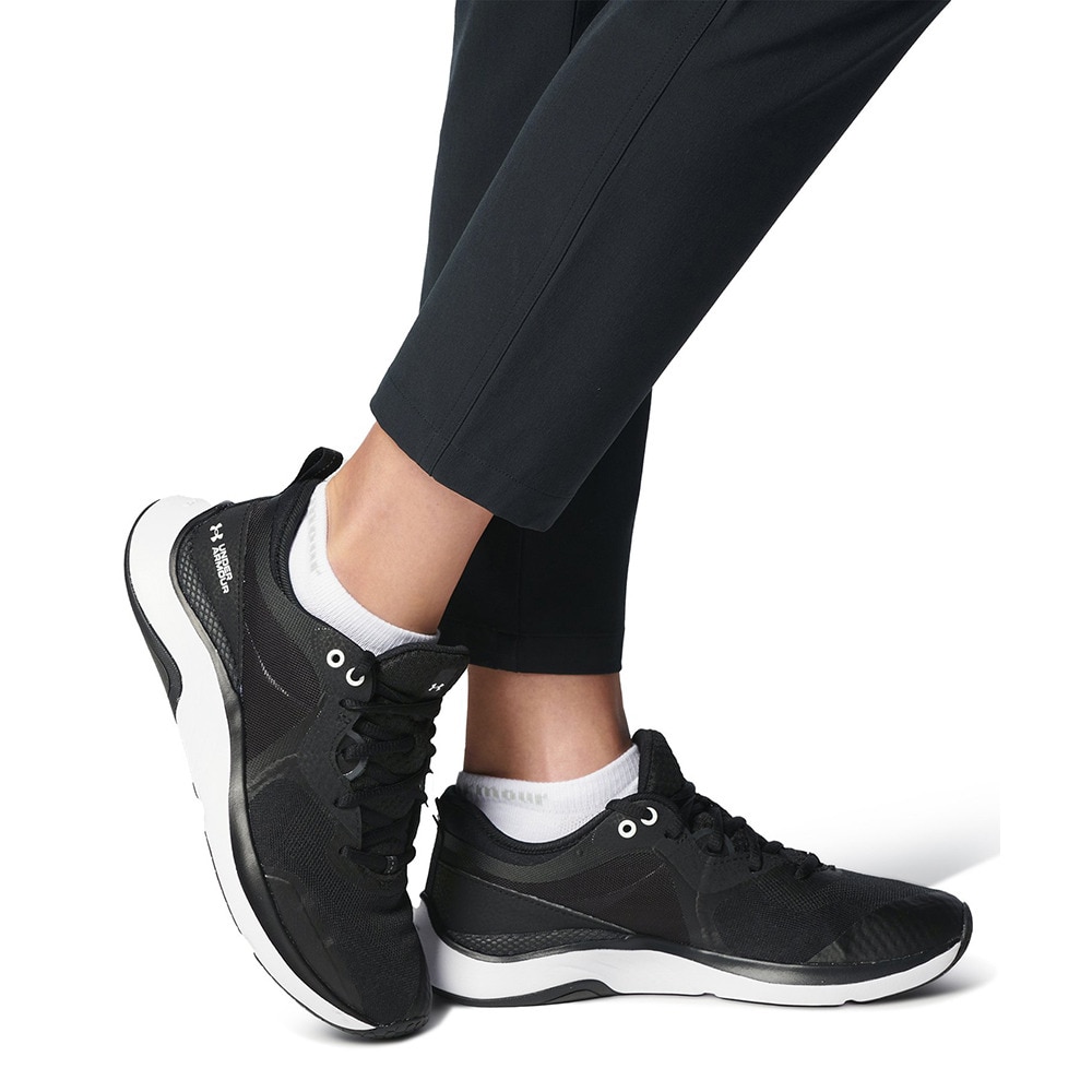 アンダーアーマー（UNDER ARMOUR）（レディース）ストレッチウーブン クロップドパンツ 1372033 001