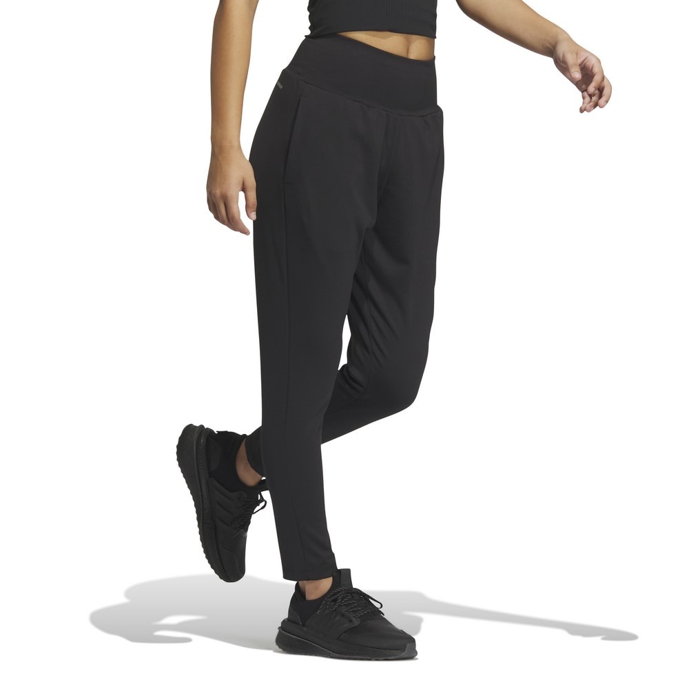 アディダス（adidas）（レディース）KN シーズナル スポーツウェア ルーズフィット クロップパンツ JSY19-IM8740