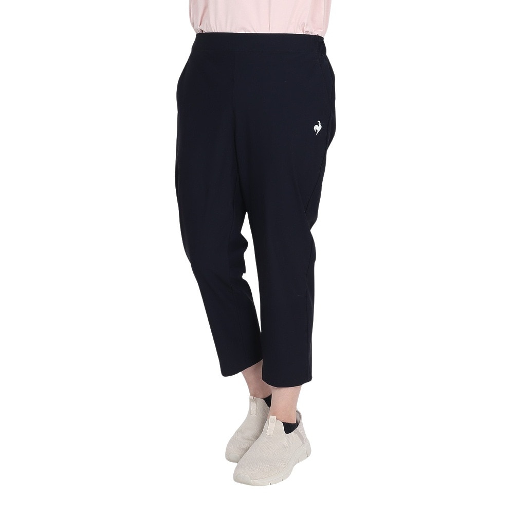 ルコックスポルティフ（lecoqsportif）（レディース）接触冷感クロップドパンツ LT5SHP30L NV00