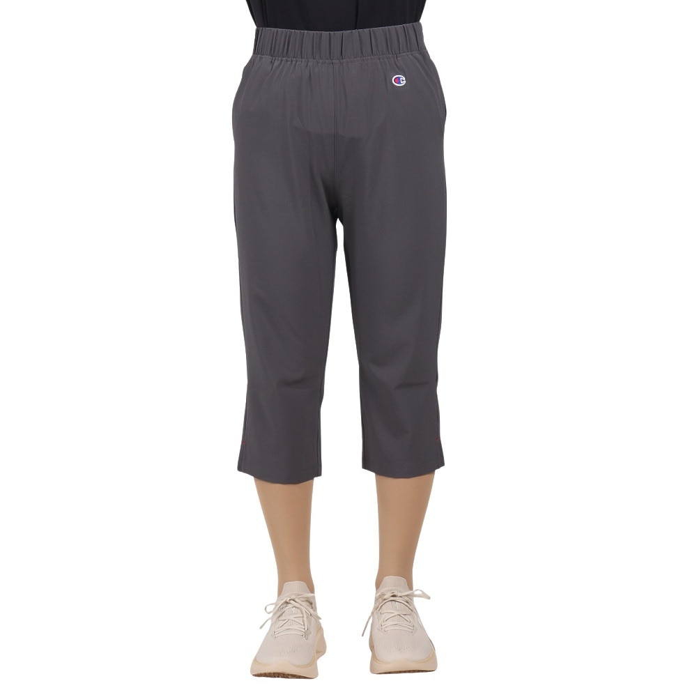 チャンピオン（CHAMPION）（レディース）ドライ ストレッチ クロップドパンツ CW-BS205 080
