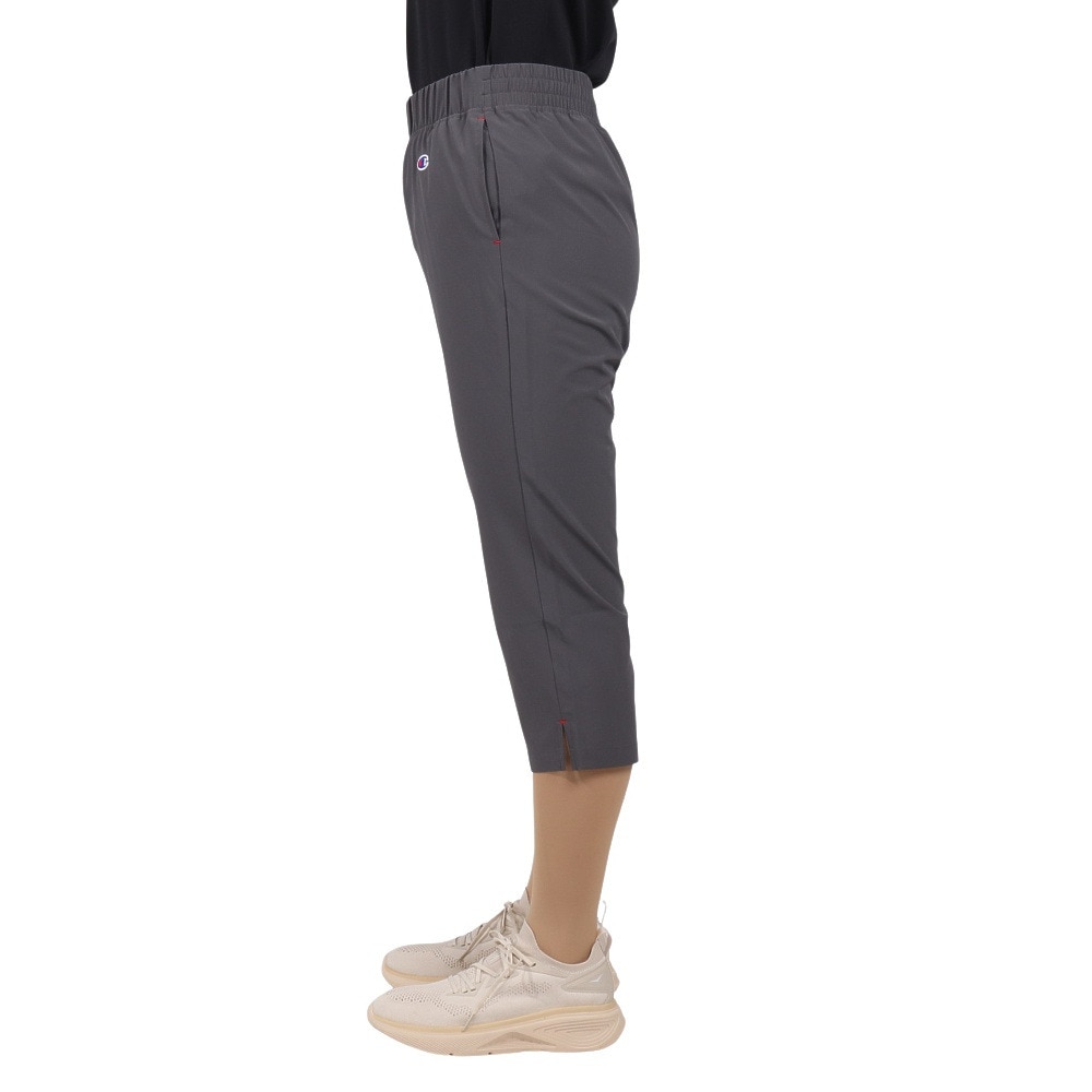 チャンピオン（CHAMPION）（レディース）ドライ ストレッチ クロップドパンツ CW-BS205 080
