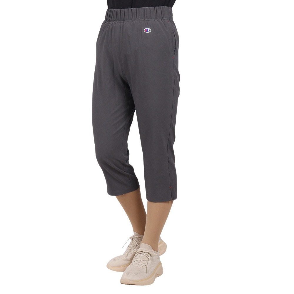 チャンピオン（CHAMPION）（レディース）ドライ ストレッチ クロップドパンツ CW-BS205 080
