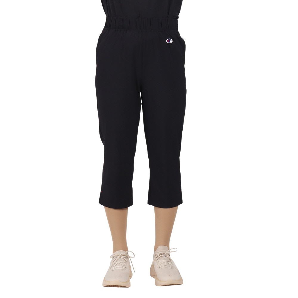 チャンピオン（CHAMPION）（レディース）ドライ ストレッチ クロップドパンツ CW-BS205 090