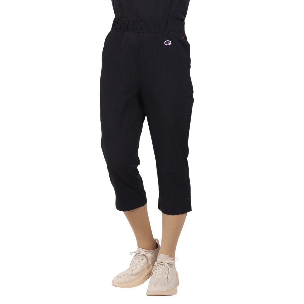 チャンピオン（CHAMPION）（レディース）ドライ ストレッチ クロップドパンツ CW-BS205 090