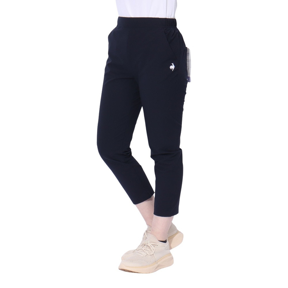 ルコックスポルティフ（lecoqsportif）（レディース）エアスタイリッシュパンツ ルフフォルム 7分丈 LT5SLP33L NV00