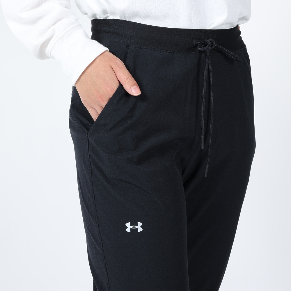 アンダーアーマー（UNDER ARMOUR）（レディース）パンツ レディース アーマースポーツ ウーブン パンツ 1348447 BLK/MSV AT