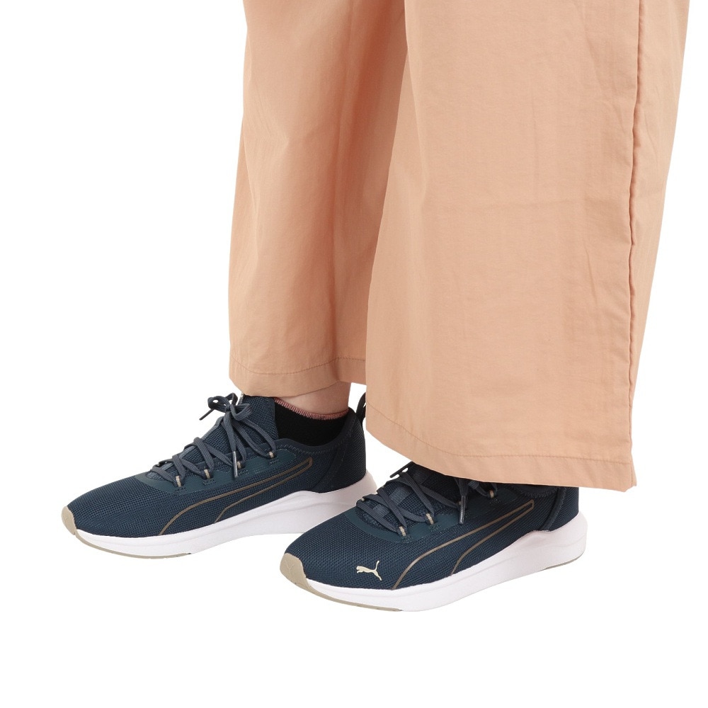 プーマ（PUMA）（レディース）パンツ レディース ウーブン ワイド クロップドパンツ 674945 89 BRW