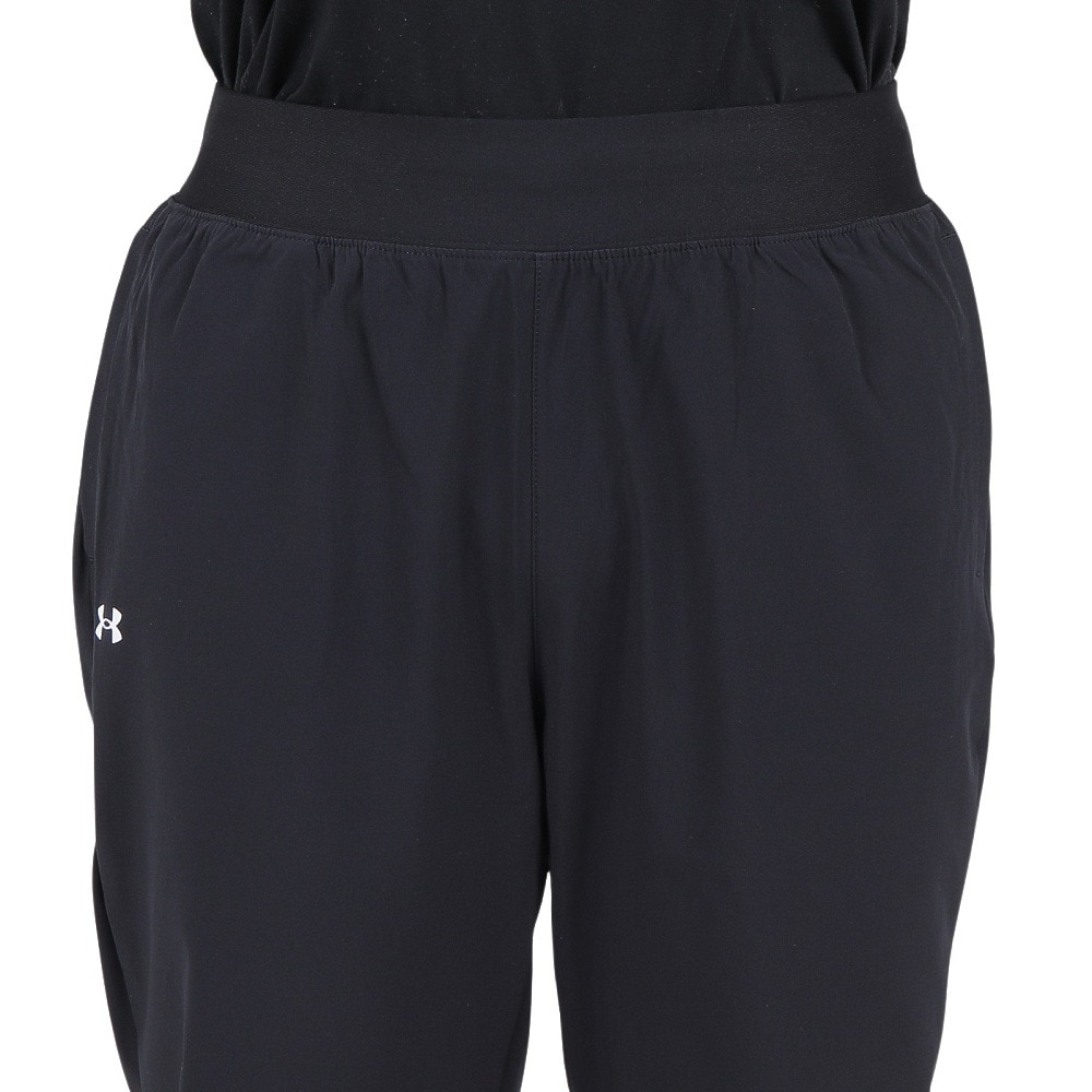 アンダーアーマー（UNDER ARMOUR）（レディース）パンツ ストレッチ 撥水 ブラック 黒 アーマースポーツ ウーブン パンツ 1382727 001