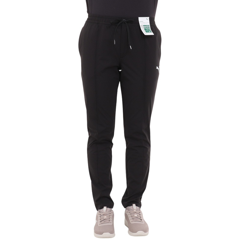 プーマ（PUMA）（レディース）PCPC ニット フルレングス ストレート パンツ 680714 01 BLK