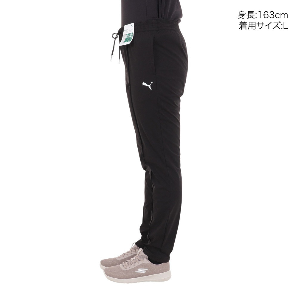 プーマ（PUMA）（レディース）PCPC ニット フルレングス ストレート パンツ 680714 01 BLK