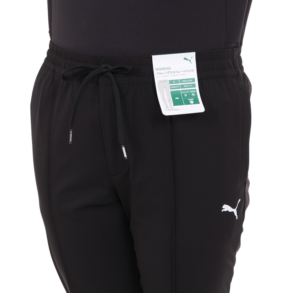 プーマ（PUMA）（レディース）PCPC ニット フルレングス ストレート パンツ 680714 01 BLK