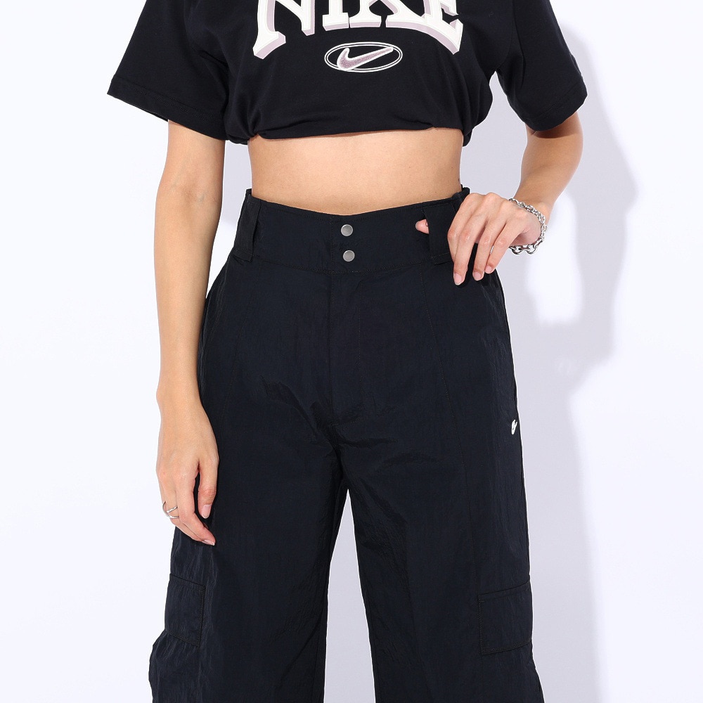 ナイキ（NIKE）（レディース）NSW ハイウエスト ウーブン カーゴ パンツ HJ6858-010
