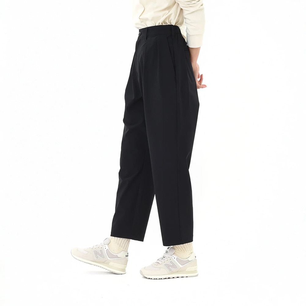 ニューバランス（new balance）（レディース）Boylston リップストップ テーパードパンツ AWP43537BK