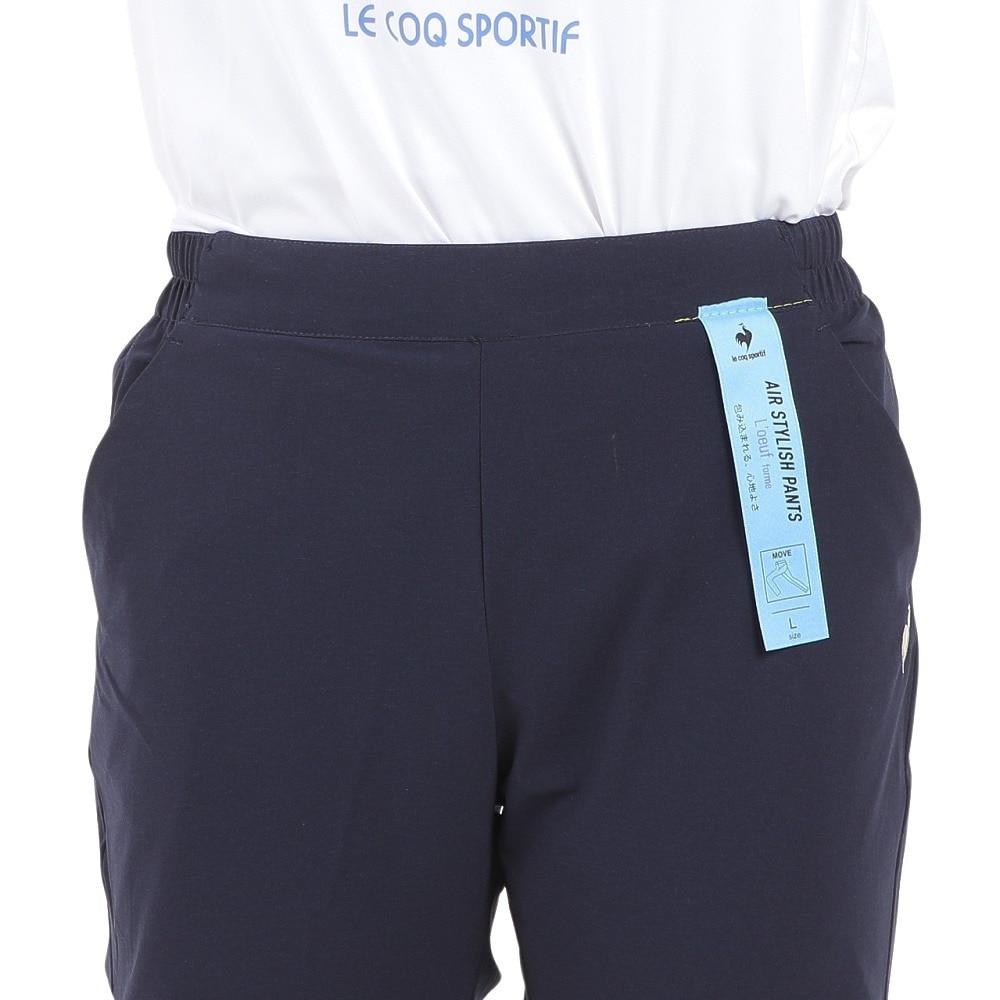 ルコックスポルティフ（lecoqsportif）（レディース）エアスタイリッシュパンツ ルフフォルム QMWXJD30 NV