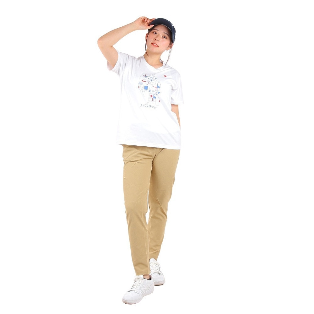 ルコックスポルティフ（lecoqsportif）（レディース）LCS プリュームクロス エアスタイリッシュパンツ QMWXJD31 BG