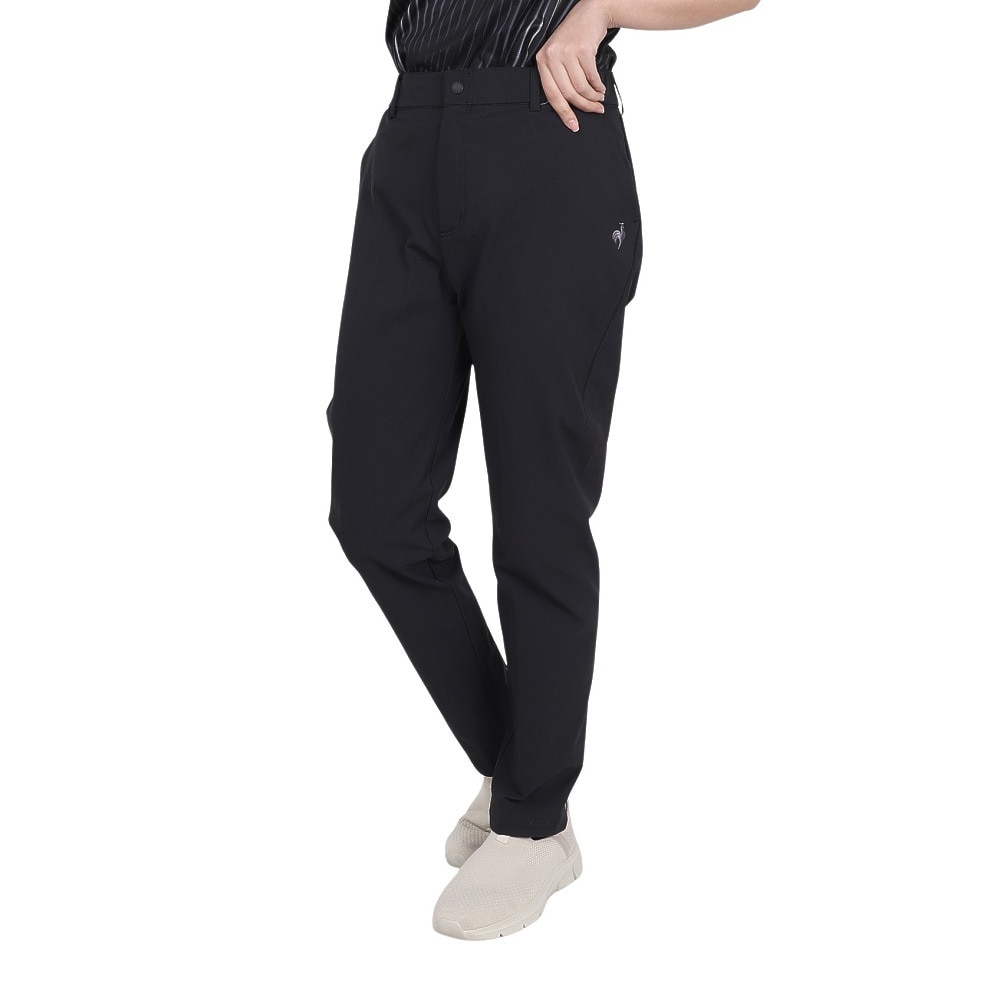 ルコックスポルティフ（lecoqsportif）（レディース）LCS プリュームクロス エアスタイリッシュパンツ QMWXJD31 BK